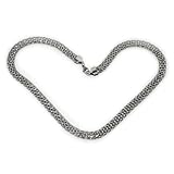 Mens Stainless Steel 19-Inch Exquisite Link Chain Necklace Jewellery