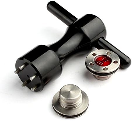 Casar Golf 2pcs 30g Red Golf Weights + 1pcs Black Wrench for Scotty Cameron Fastback Squareback Putters Only