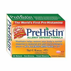 PreHistin Allergy Defense Formula, Lozenges, Cherry, 63 ea
