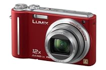 Panasonic - Lumix DMC-TZ7EF-R - Appareil photo compact num&eacute;rique - 10,1 Mpix - Zoom optique 12x - Ecran LCD 3" - Stabilis&eacute; - Grand Angle 25mm - Rouge