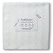 SwaddleDesigns Organic Ultimate Receiving Blanket - Pastel Blue Mod Circles on Ivory