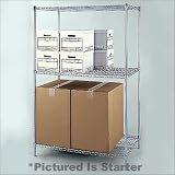 Lyon Workspace Products 4352+6 30' Extra Wide Shelving Add-On Width: 60'