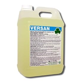 Versan HIV MRSA Hepatitis Disinfectant (5L). Cleaning Accessories Powered by TheChemicalHut.