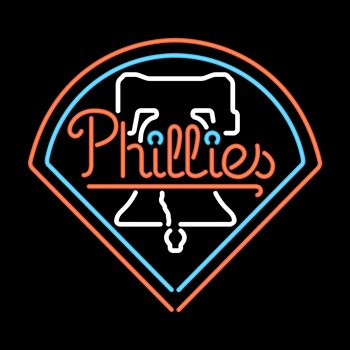 Philadelphia Phillies Neon Sign
