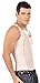 Men’s Faja Bodysuit T-Shirt Men Upper Body Controls Shapewear Beige