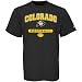 Russell Colorado Buffaloes Black Football T-shirt