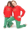 A CHRISTMAS TREE CHRISTMAS Love Your Family Long Pajama sets for Adults with Matching playwear outfits for Kids