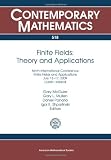 Finite fields : theory and applications : Ninth International Conference on Finite Fields and Applications, July 13-17, 2009, Dublin, Ireland