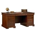 Burgundy Cherry Executive Desk (box 1 0f 2) - 19"