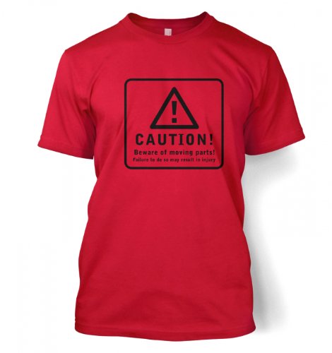 Something Geeky PP – Moving Parts T-shirt  Red