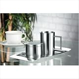 Esmeyer 400-1655 Zucker- und Milch-Set Wave, 4-teilig