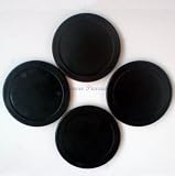 Air Hockey Arcade Quality - 4 x 63mm Pucks Black