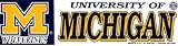 MICHIGAN, UNIV. OF NCAA (TYPE 1) decal bumper sticker