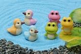 Japanese Eraser 6 Pc - Bird & Frog