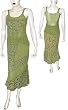 Skirt Top Set Georgette Embroidery Womens Casual Sundresses Size P (skts035)