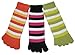 RSG Hosiery Funky Striped Toe Socks Kids/Children 3-Pack