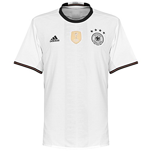 adidas Erwachsene Trikot DFB Heim, White/Black, XL, 558139323