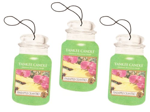 Yankee Candle Car Jar 3-Pack Pineapple Cilantro