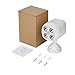 ICOCO LED Motion Sensor Light 4 LEDs 600 Lumens Battery Powered Ultra Bright Outdoor Spotlight Wireless Warm White (White)