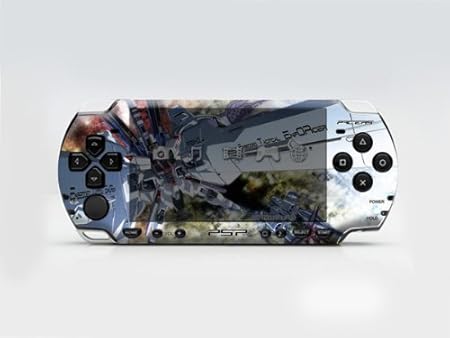 GUNDAM PSP (Slim) Dual Colored Skin Sticker, PSP 2000