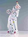 Coalport bone china Clown figurine polka dot outfit