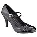 Women's Xhilaration® Taki Mary Jane Pumps - Black Patent