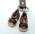 Miniature Handmade Genuine Leather Shoes Key Chain Key Ring Key holder