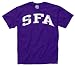 Stephen F Austin Lumberjacks Purple Arch T-Shirt