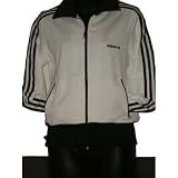 Adidas Women`s Jacket - Franz Top - White / Black