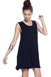 Tank Jersey/Rayon/Spandex/Knit Flowy Tunic 