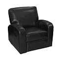 Bucktown Bonded Leather Recliner - Black