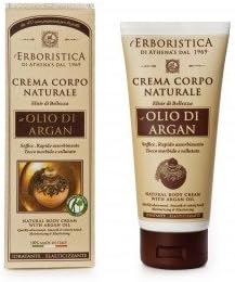 Athenas Erboristica 1969 Olio Di Argan Natural Body Cream 7 Fl.Oz. From Italy