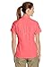 Columbia Women's Lo Drag Short Sleeve Shirt, Bright Geranium, Medium