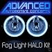 Dodge MAGNUM FOG Light HALO Angel Eyes CCFL Kit *White