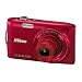 Nikon Coolpix S3300 Digital Camera - Red (16MP, 6x Optical Zoom) 2.7 inch LCD