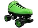 Riedell Dart Green Boots with Black Wheels & Green Hubs Mens Boys Ladies Womens Girls Kids Childrens Youth Quad Derby Speed Roller Skates