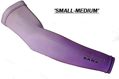 Sarx UPF50+ Sun Protection Arm Sleeves (Small/Medium) (Pair-2 sleeves) (PurpleFade)