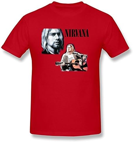 Tee For Men Tailored Nirvana Rock Band Grunge