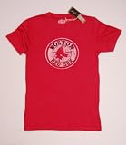 Boston Red Sox Vintage Retro Logo T-Shirt by Red Jacket