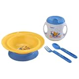 FOR BABIES - 3 Piece Baby Feeding Set - (245 YELLOW)