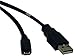 Tripp Lite USB 2.0 Hi-Speed A to Micro-B Cable (M/M) 10-ft. (U050-010),Black
