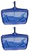HYDROTOOLS By SWIMLINE 8040 Leaf Net For Inground Above Ground Pool Pond | Extra Large Skimmer Net Cleaning Tool & Ultra Fine Deep Mesh Bag | Durable Reinforced Plastic Frame | For Debris Bugs Pickup
