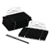 GBC ProClick Easy-Editing Binding Spines, Pronto P3000 Spine Cassette, Small, Black, 40 Sheet Capacity, 100 Spines Per Box (2515700)