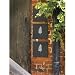 Mirrored Fern Leaf Tiles Garden Feature