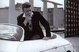 James Dean Movie (White Car) Poster Print - 24x36 Collections Poster Print, 36x24 Collections Poster Print, 36x24
