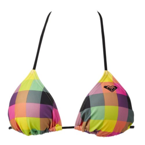 Roxy Damen Bikini Oberteil Multico Newport Tiki Tri, blk small mul, 42-44 (XL), XMWBT273- Preisvergleich
