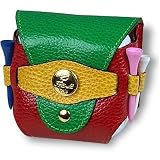 Fontanelli Multicolor Leather Golfball Holder