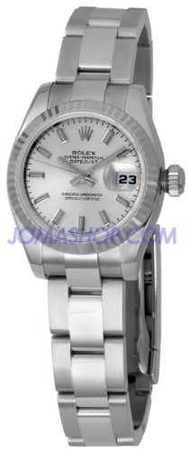 Rolex Datejust Ladies Stainless Steel Fluted Watch 179174SSO