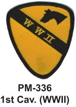 3'' Embroidered Millitary Patch 1st. Cav.(WWII)