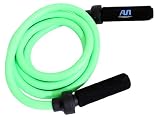 3 lb Glow Green Heavy Power Jump Rope / Weighted Jump Rope